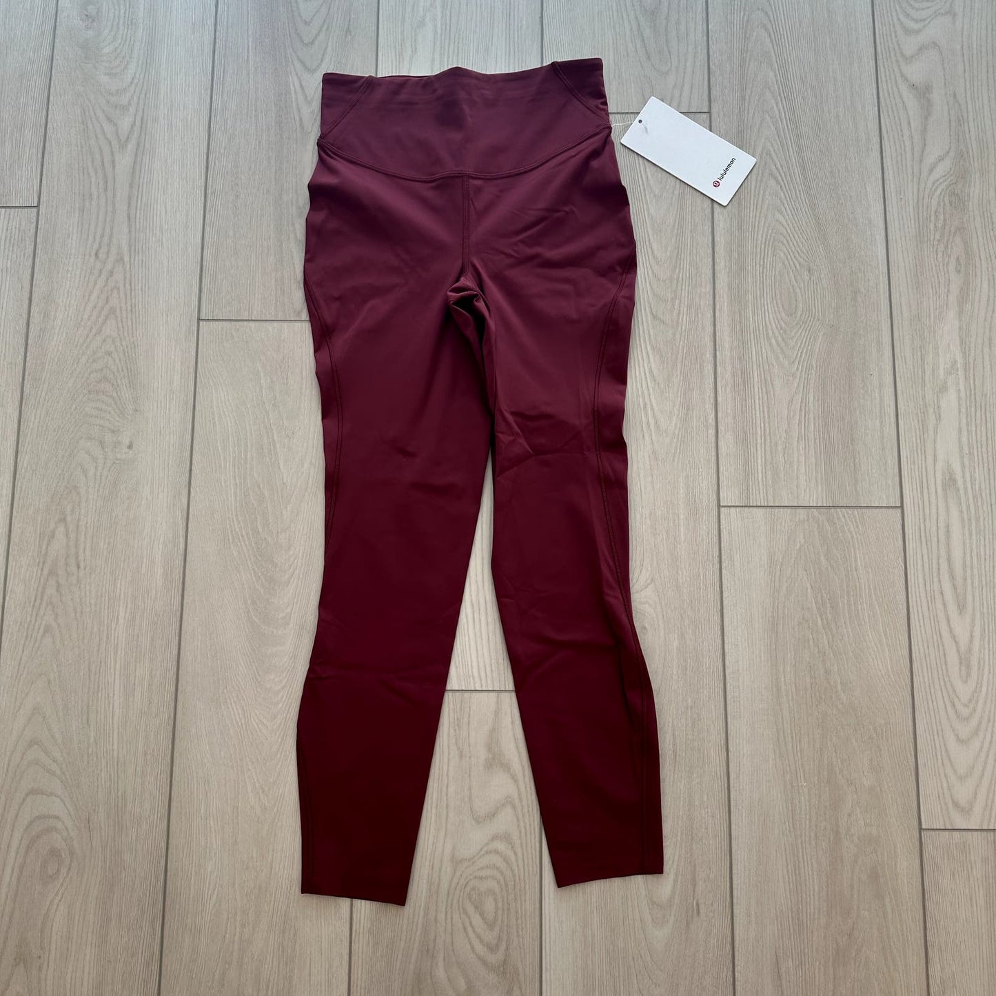 Lululemon Base Pace high rise tight 25" Mulled Wine