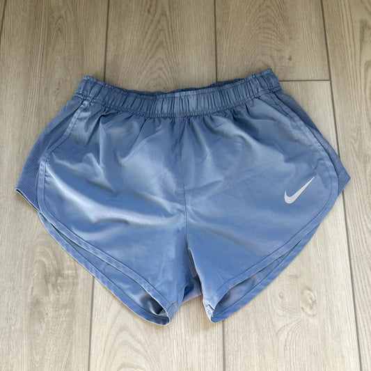 Nike Dri-Fit baby blue athletic workout shorts