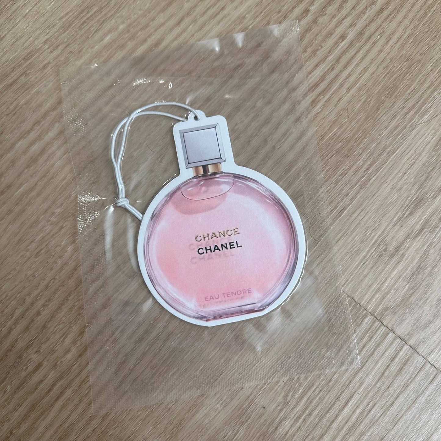 Chanel Chance pink luxury perfume car air freshener